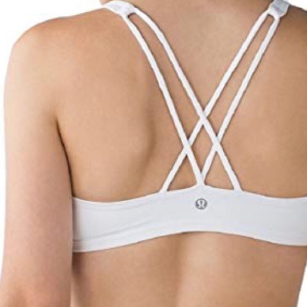 Lululemon strappy white sports bra straps small - Picture 6 of 6